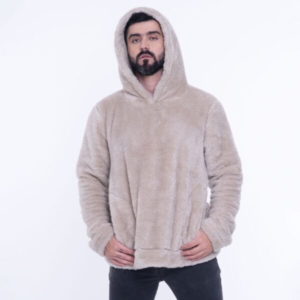 Sudaderas y Polares Globe | Burly Hoodie Blanco / Beige Hombre |  Scampbellart