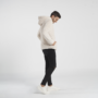 Hoodie beige hombre