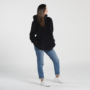 Hoodie negro mujer