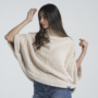 Poncho beige