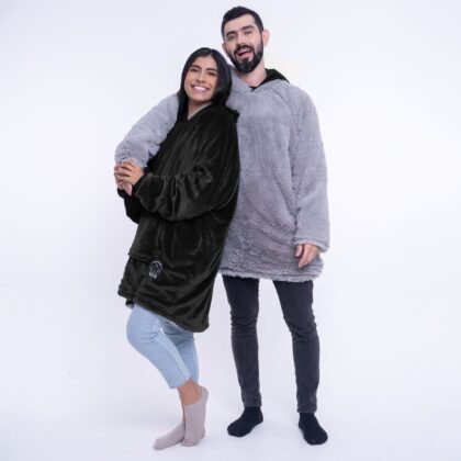 Ropa oversize. Yeti Negro