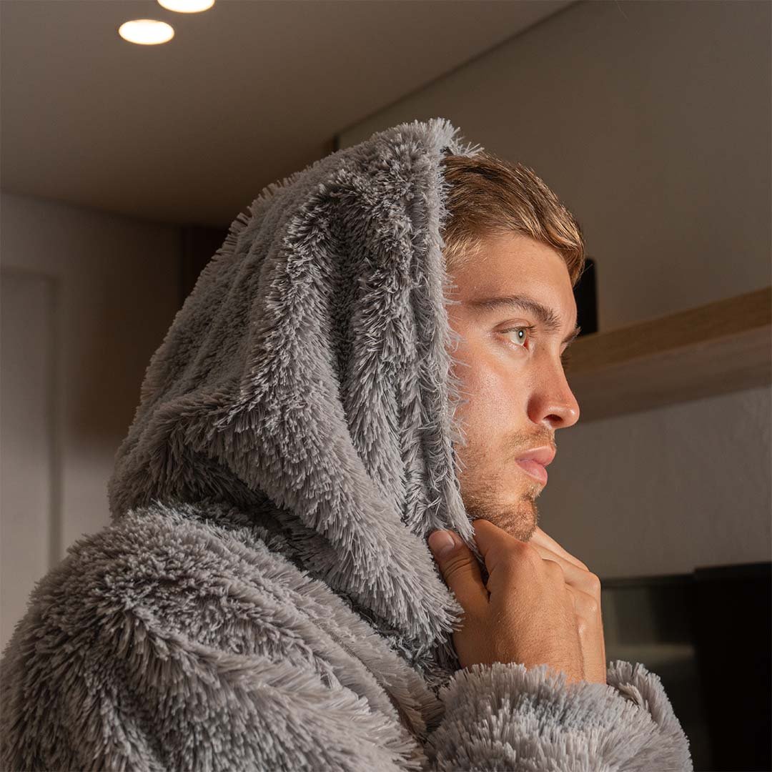 Saco Gigante Doble Faz Negro con Gris Saco Gigante Doble Faz Negro con Gris