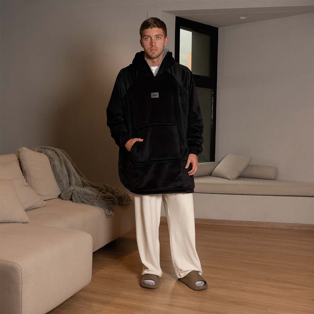 Saco Gigante Doble Faz Negro con Gris Saco Gigante Doble Faz Negro con Gris