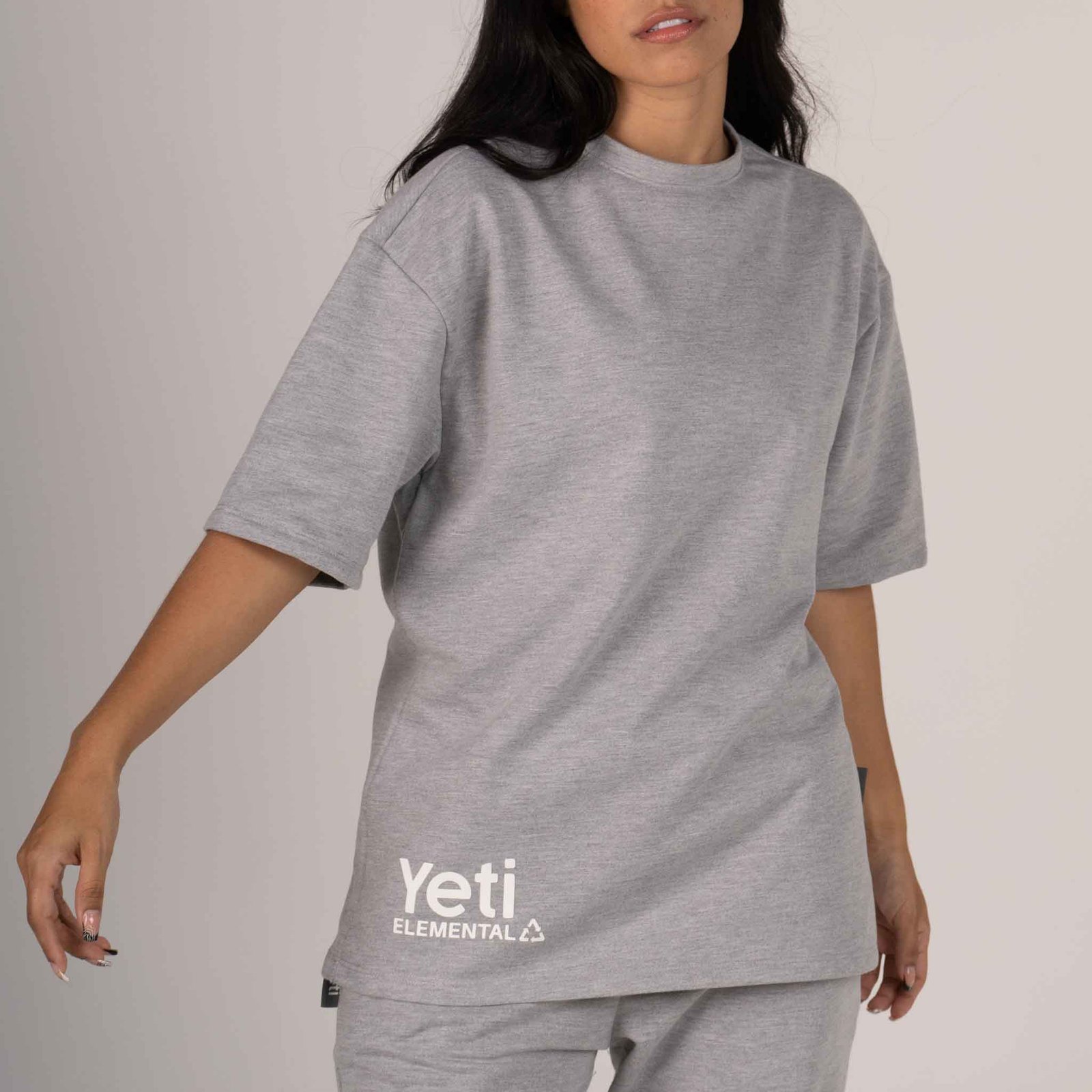 Camiseta oversize mujer - Camiseta oversize Elemental - Yeti