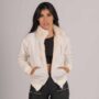 Chaqueta mujer beige
