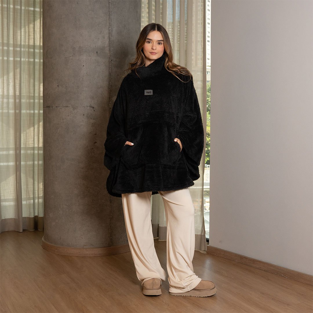 RUANA NEGRA YETI