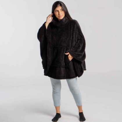 Ruana Yeti negra