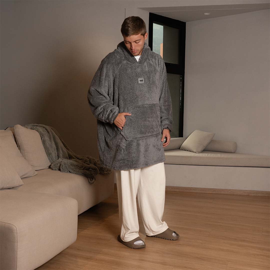 Saco Gigante Ligero Gris Oscuro