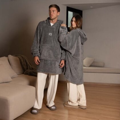 Saco Gigante Ligero Gris Oscuro