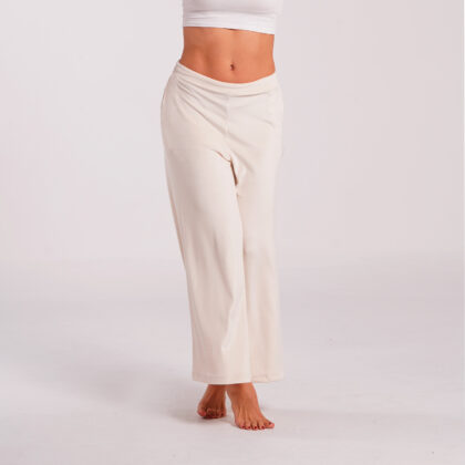 Pantalon ancho loungewear