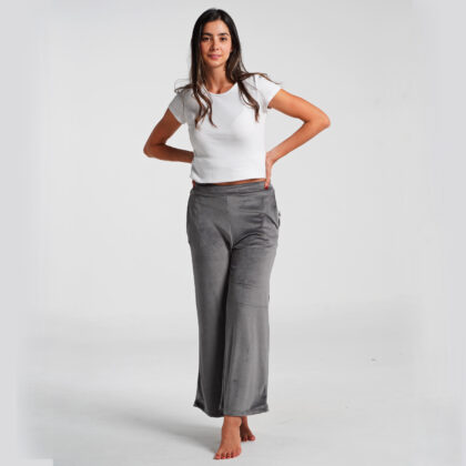 Pantalon ancho loungewear
