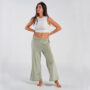 Pantalon ancho loungewear