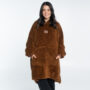 saco gigante yeti sencillo marron