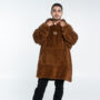 saco gigante yeti sencillo marron