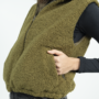 Chaleco mujer verde