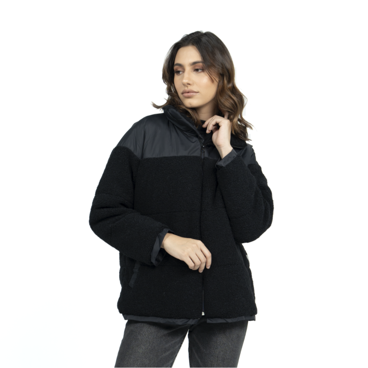 chaqueta nepal negra mujer