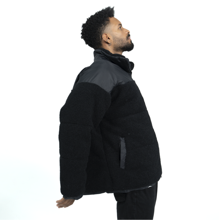 chaqueta nepal negra hombre