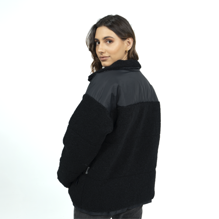 chaqueta nepal negra mujer