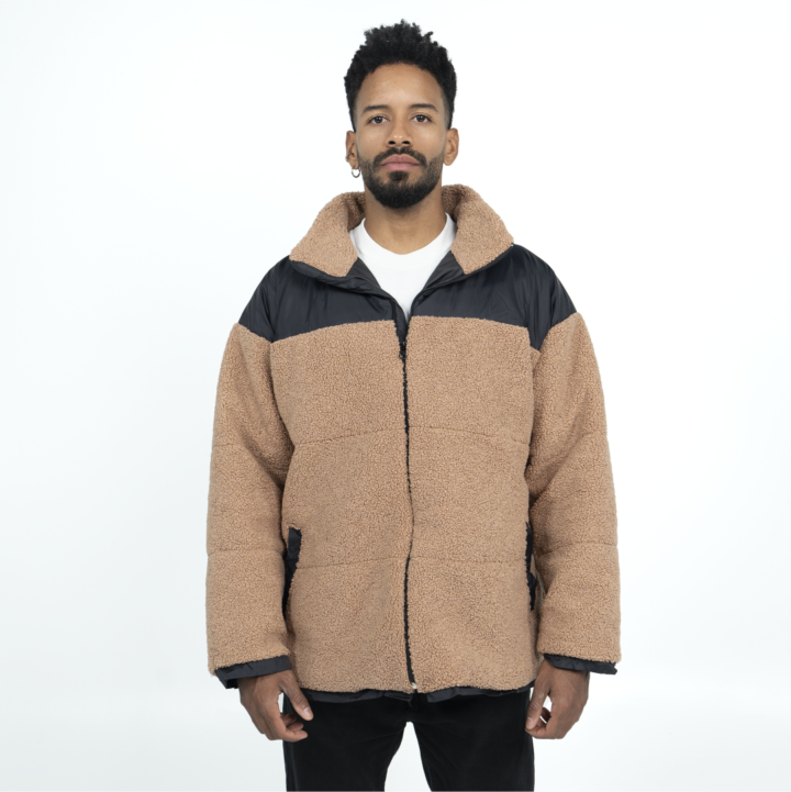 chaqueta nepal ocre hombre