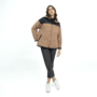 chaqueta nepal ocre mujer