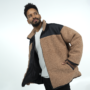 chaqueta nepal ocre hombre