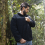 chaqueta nepal negra hombre