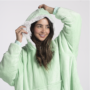 saco gigante yeti menta con blanco