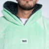 saco gigante yeti menta gris olivo