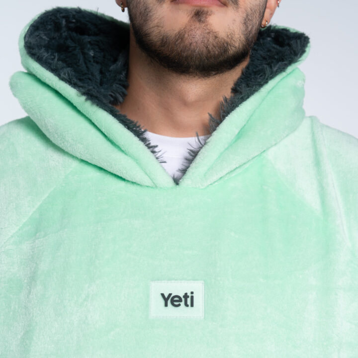 saco gigante yeti menta gris olivo
