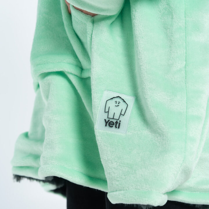 saco gigante yeti menta gris olivo