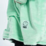 saco gigante yeti menta gris olivo