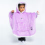 saco gigante yeti babies lila con blanco