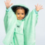 saco gigante yeti babies menta con gris olivo