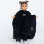 saco gigante yeti babies negro con gris olivo