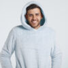 hoodie hombre azul claro yeti