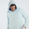 hoodie hombre azul claro yeti