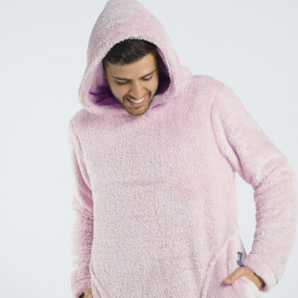 hoodie hombre azul claro yeti