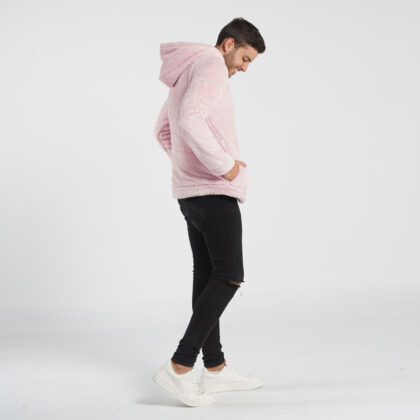 hoodie hombre azul claro yeti