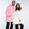 yeti rosado con beige