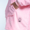 yeti rosado con beige