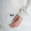 Conjunto pijama yeti calentadora Crema