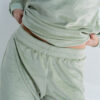 Conjunto pijama yeti calentadora Verde Pastel