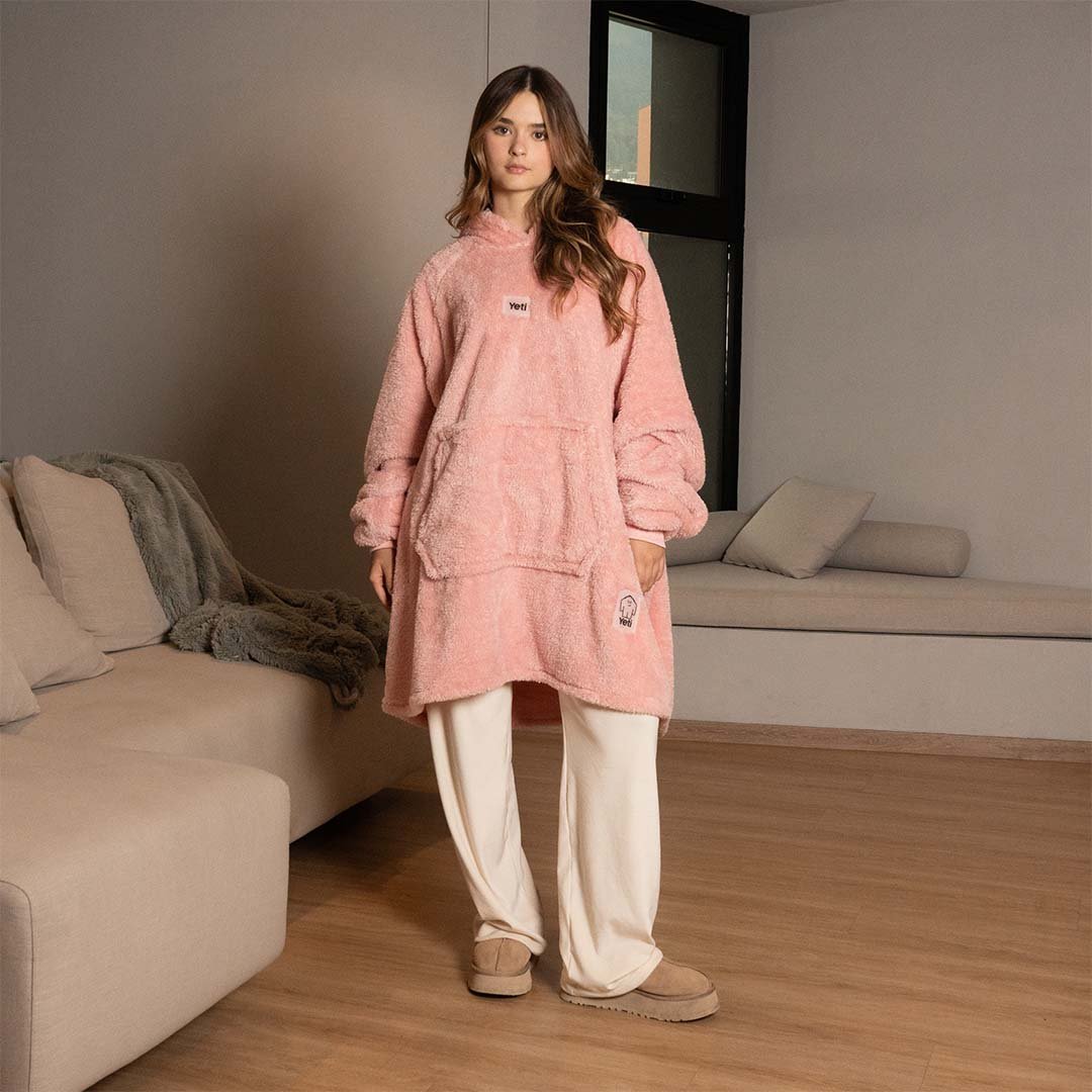 Saco Gigante Ligero Rosado