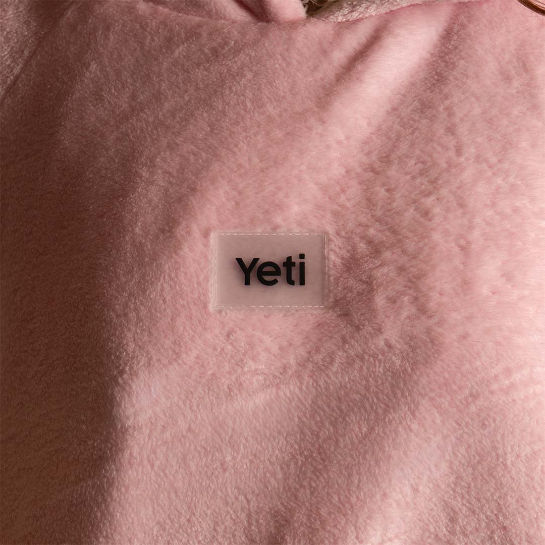 Saco Gigante Doble Faz Rosado con Beige