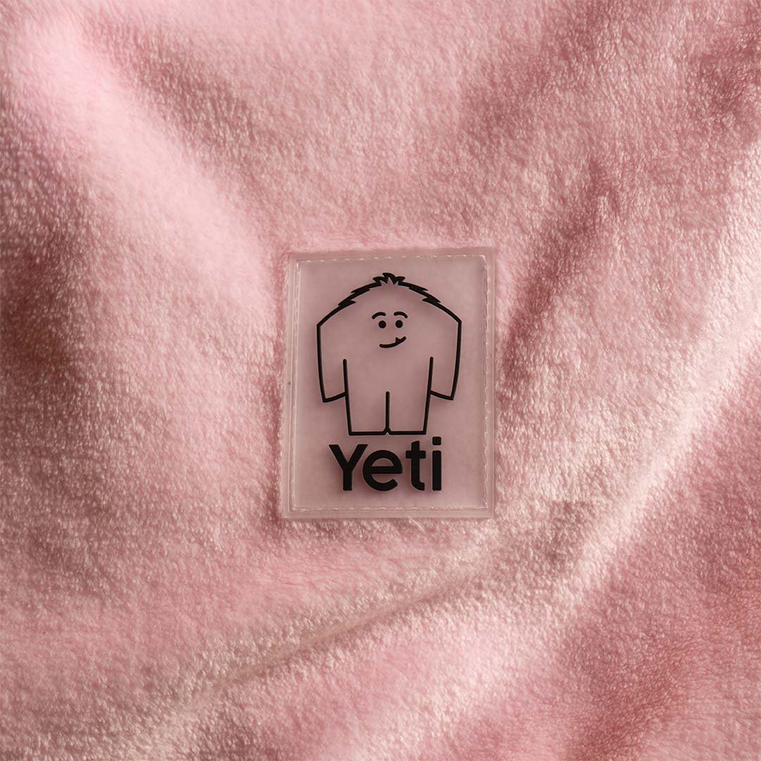 Saco Gigante Doble Faz Rosado con Beige