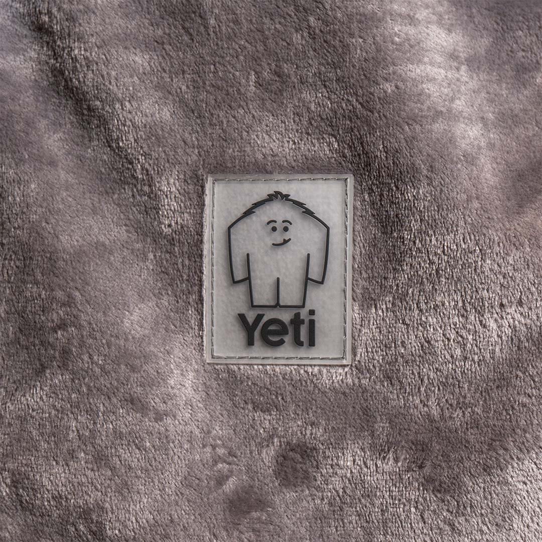 Saco Gigante Doble Faz Gris Oscuro con Gris Claro