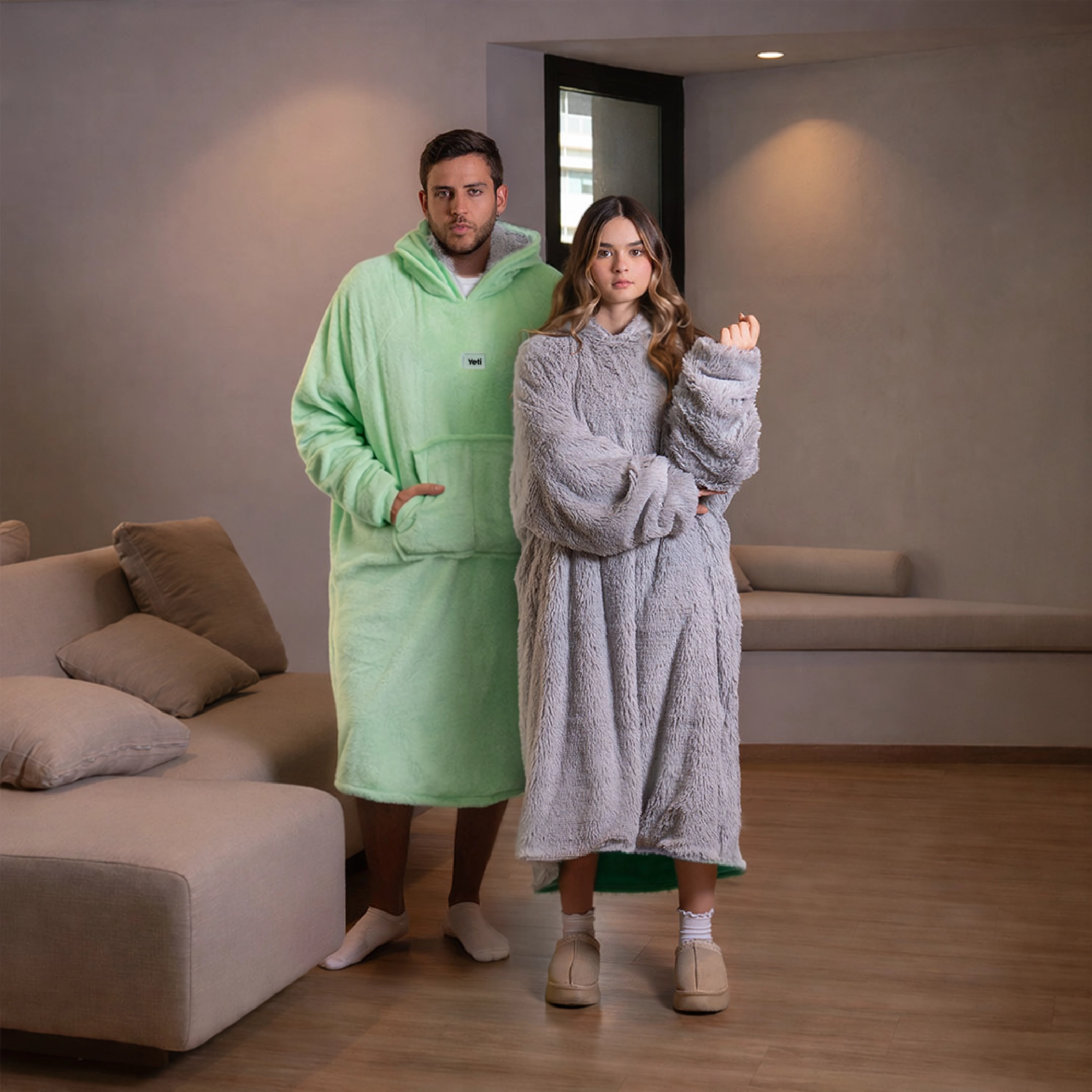 Yeti Plus Menta Con Gris Claro