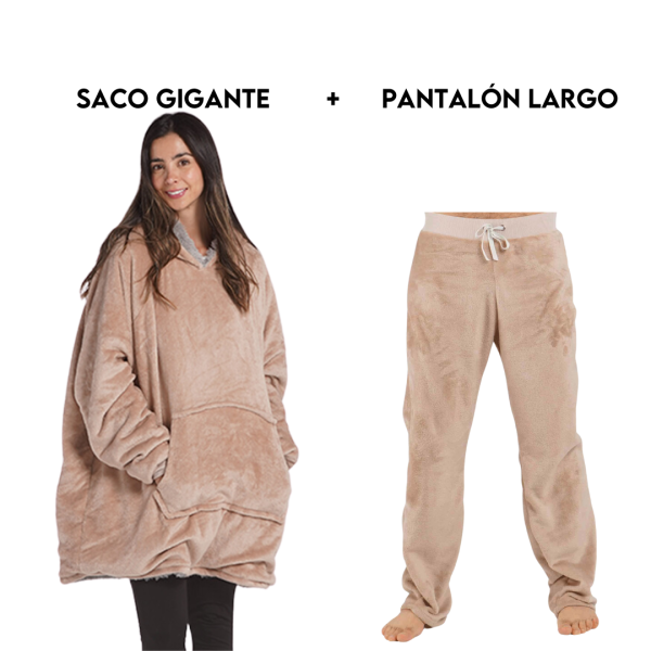 Yeti set saco gigante + pantalón