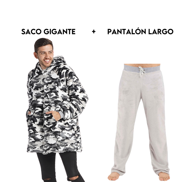 Yeti set saco gigante + pantalón