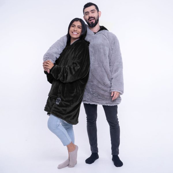 Ropa oversize. Yeti Negro